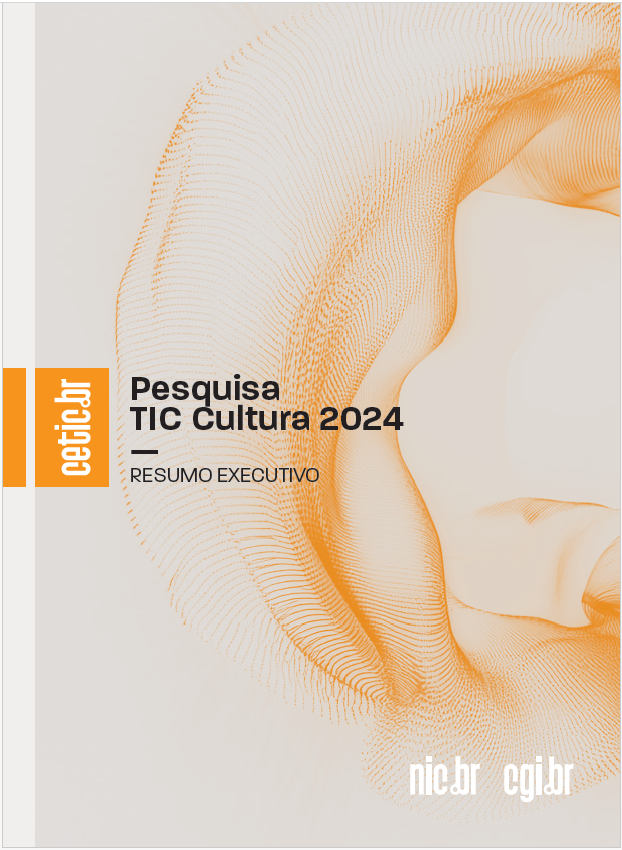 Resumo Executivo - Pesquisa sobre o uso das tecnologias de informação e comunicação nos equipamentos culturais brasileiros - TIC Cultura 2024