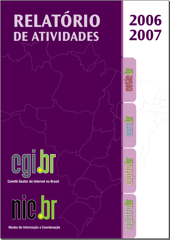 Relatório de atividades de 2006 e 2007